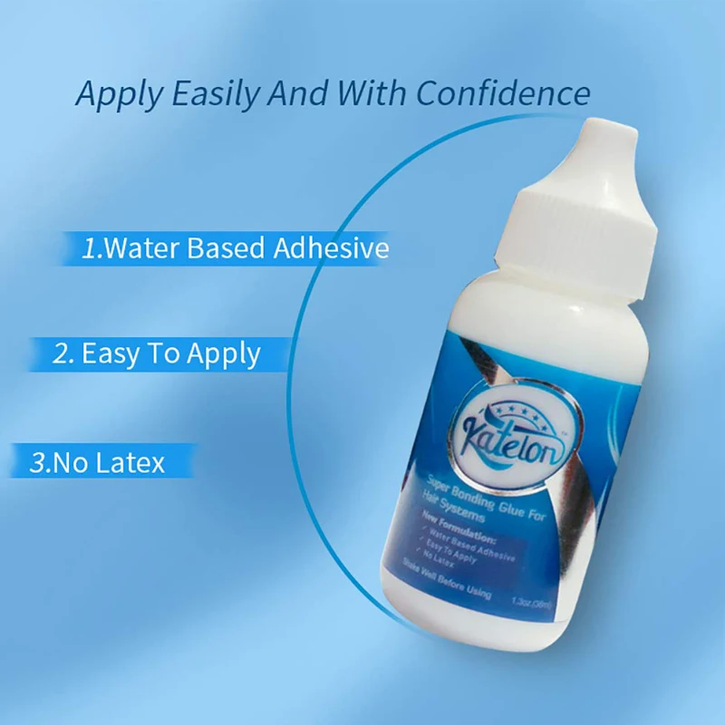 Extra Hold Lace Front Wig Glue, Waterproof Super Bonding Adhesive for Wig Caps, Hair Styling Tools