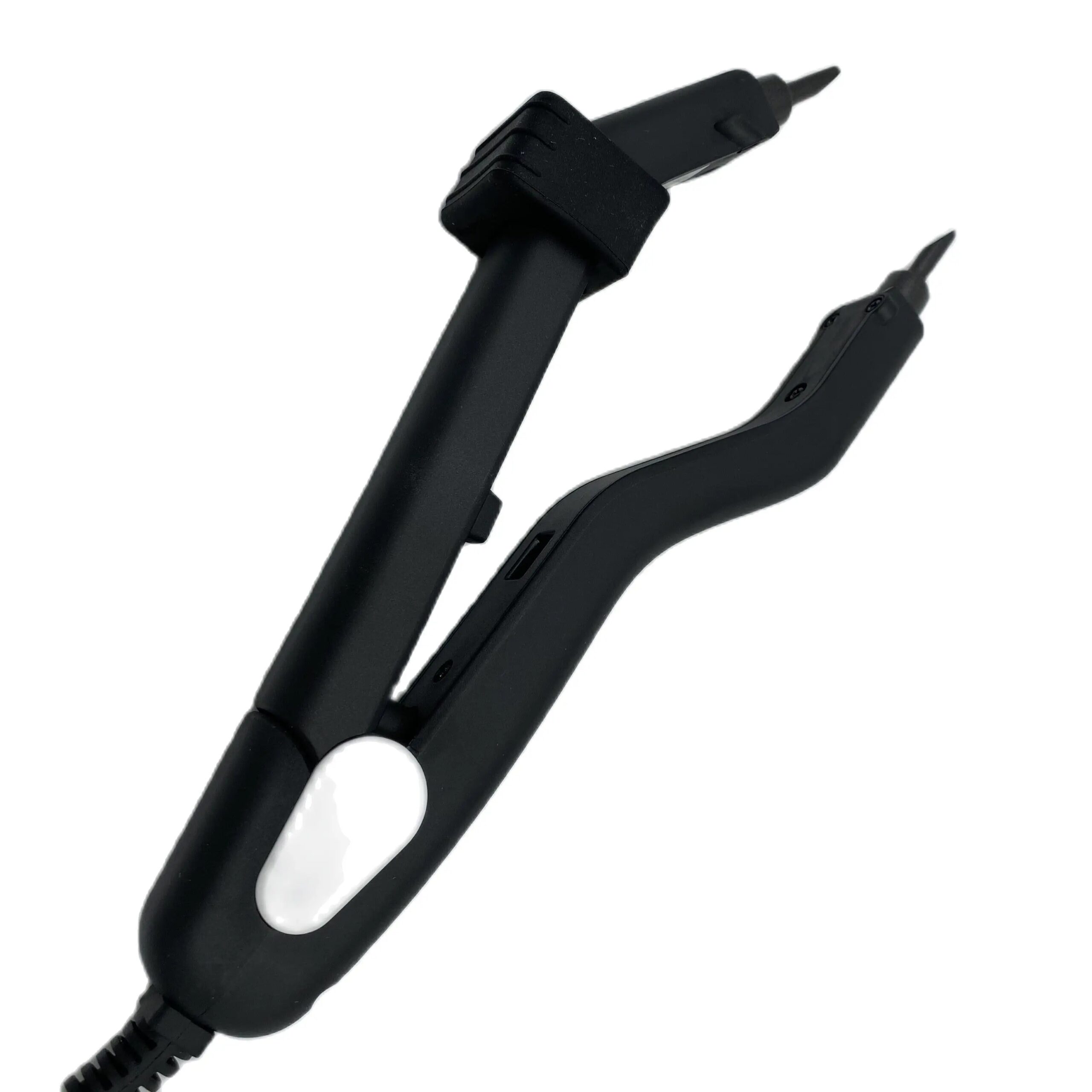 Quality Black Heat Hair Extension Connector Kit, Temperature Controllable 220°C Fast-Heating Iron